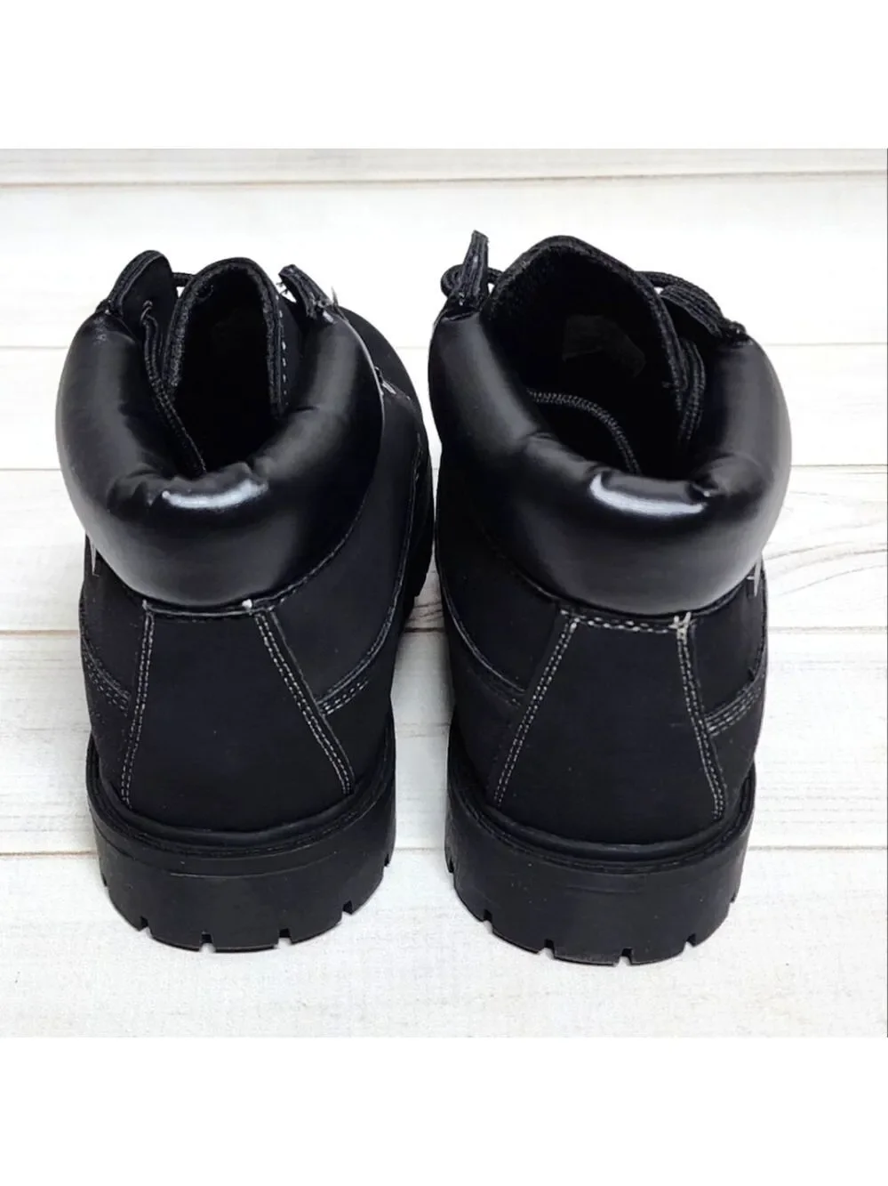 Outbound Trading Co Black Waterproof Boot - New In Box